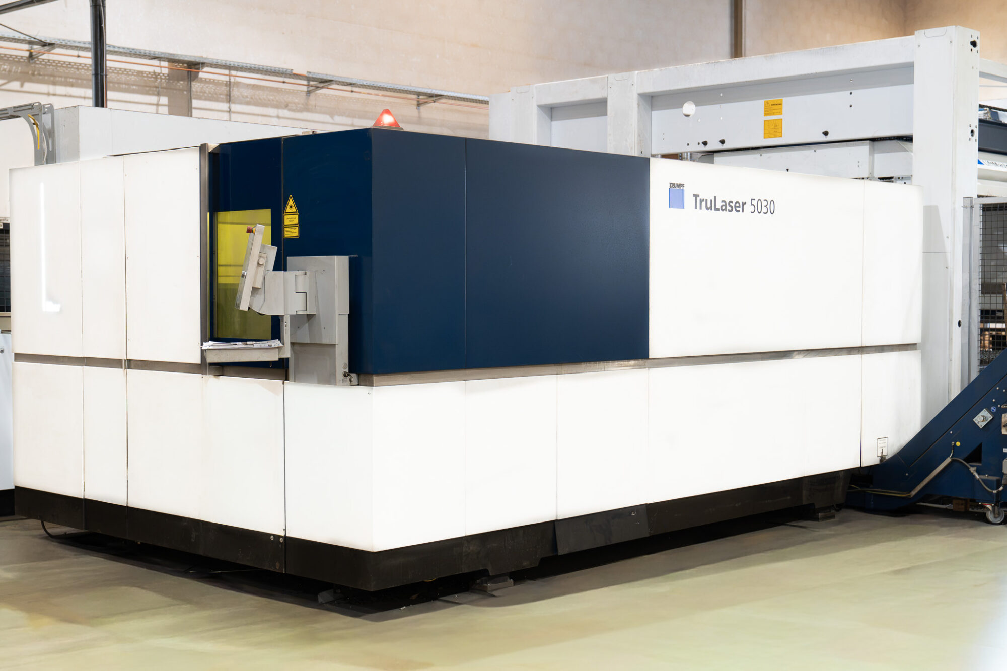 TruBend 5030 Laser in der Fertigung von MS Metalltechnik Schießl GmbH